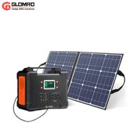 Quality 110V 220V 200w 300w Residential Solar Power System Custom Portable Power Station for sale