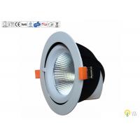 China Rotate 360 Degrees Exterior LED Downlights , Black 6000k LED Downlights factory