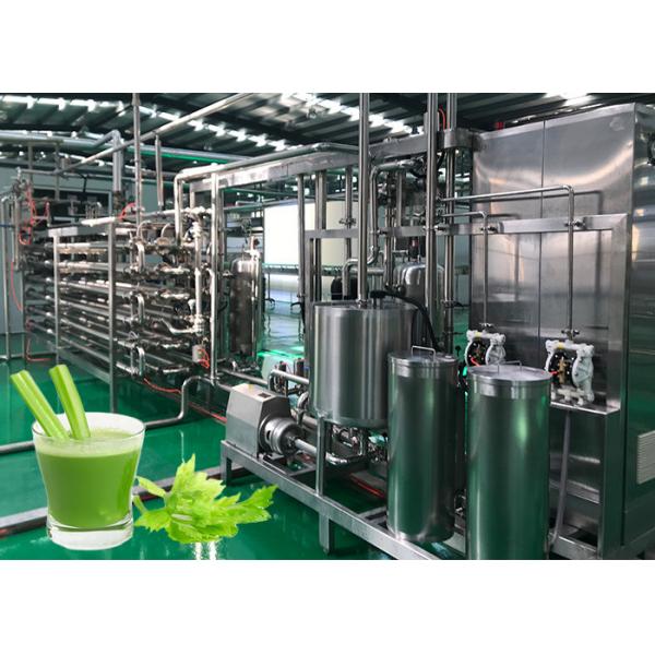 Quality Energy Saving Industrial Food Machinery Celery Paste / Juice Making Modular Design for sale