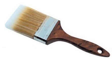 Quality Tapered Polyester Flagged Tip Paint Brush For Exterior Painting for sale