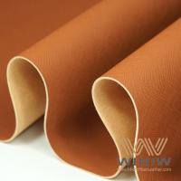 Quality Nonwoven Microfiber Artificial Leather Decorative Material For Belt Luggage Bags for sale