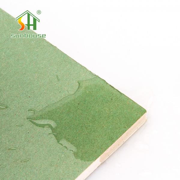 Quality Customized Water Resistant Plasterboard With 9mm 10mm 12mm Thickness for sale