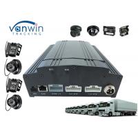 China 3G 4G 4ch / 8ch full hd 1080p AHD MDVR and Camera / Audio System police car solution factory