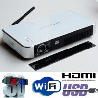China Geat Image Android Wifi Projector 2D To 3D Convert Smart DLP Mini Beamer Proyector HDMI factory