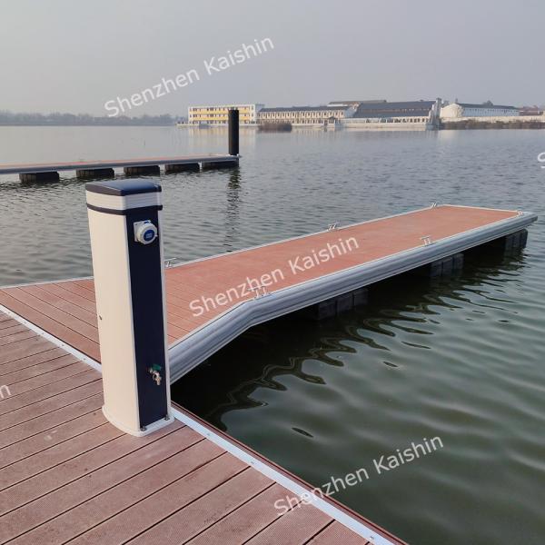 Quality Aluminum Alloy Floating Dock Gangway And Marine Floating Pontoon For Boat for sale