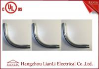 China 3 inch / 4 inch Steel Rigid Metal Conduit Elbow Nipple Electro Galvanized factory