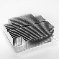 China Extruded Skived Processed Fin Heat Sink Aluminum Profiles With Cnc Punching factory