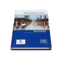 China Sewing Binding Hardcover Book Printing For Overseas Culture Introduction Book factory
