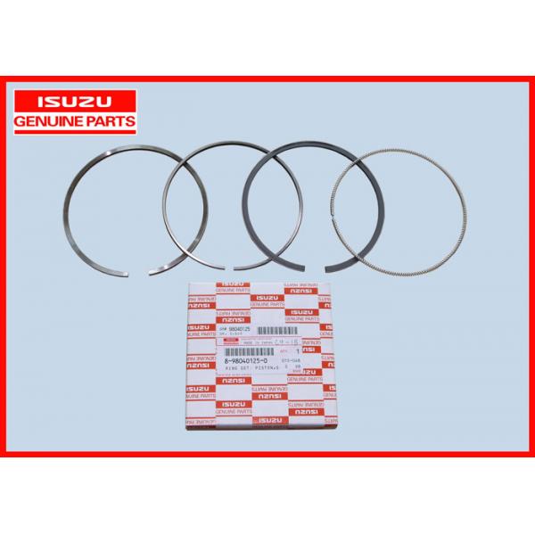 Quality FVR 6HK1 Isuzu Piston Rings 8980401250 0.1 KG Net Weight Small Size for sale
