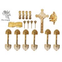 Quality Pale Gold Funeral Plastic Coffin Handles African Style H9003 Customized for sale