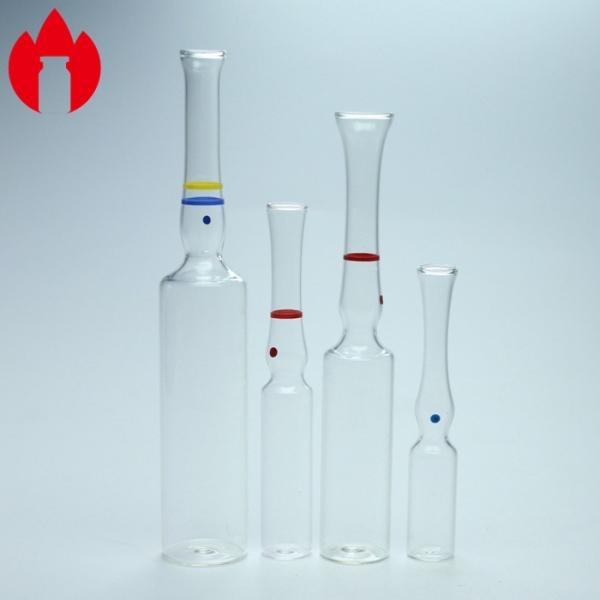 Quality Type A B C D Pharma Injection Empty Glass Ampoules Vial 1ml - 20ml for sale