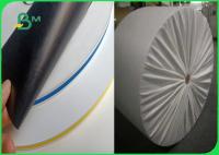 China Jumbo Roll 600mm Hard Not Easily Deformed Colored 60 / 120gsm Straw Paper For Drink factory