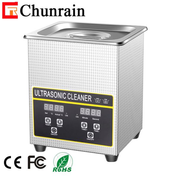 Quality Digital Dental Ultrasonic Cleaner , 2Liters 60Watt Jewelry Ultrasonic Cleaning for sale