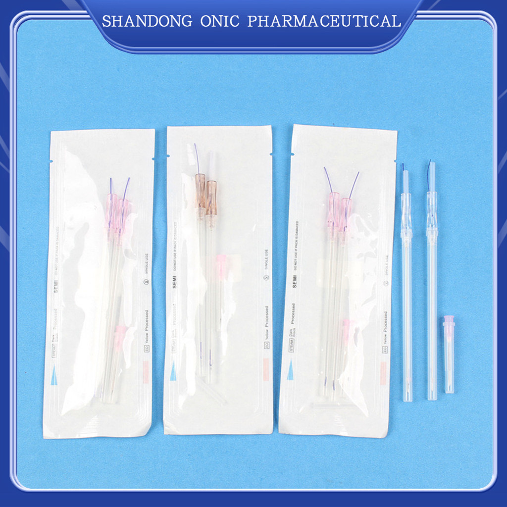 China Absorbable PDO Thread Lift 30G 29G 27G 25G 30mm 60mm 90mm OEM/ODM customizable brands factory