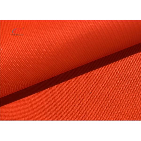 Quality 100gsm Yellow orange 100% Polyester Oxford Fluorescent Material Fabric For for sale