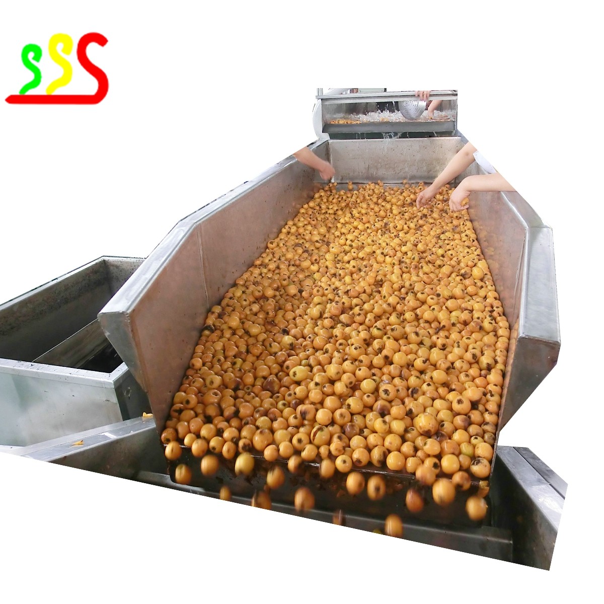 China Passion Fruit And Mango Dry Fruit Production Line 200kg Per Hour factory
