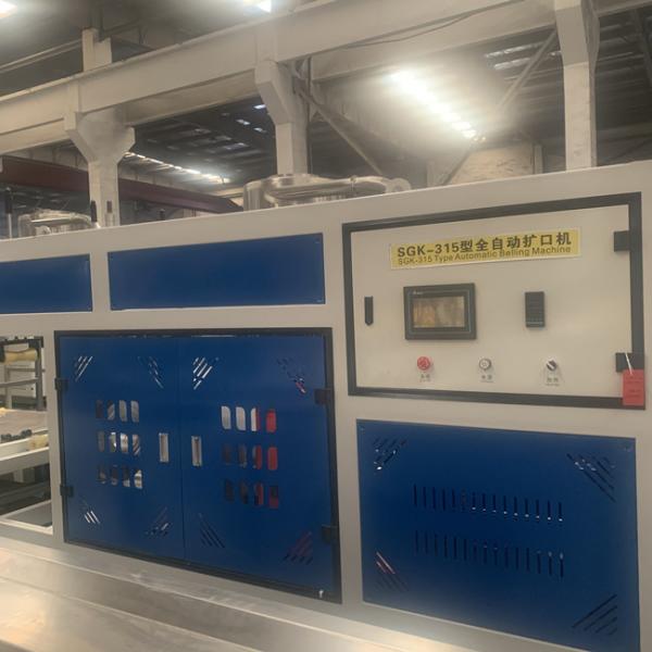 Quality 350mm PLC Control Pipe Forming Flaring Machine 14Mpa Oil Pressure for sale