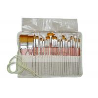 China School Artists Body Paint Brushes Set Wood Watercolor Brushes Set with Pencil Case factory