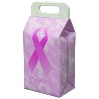 China Breast Cancer Awareness Koolit collapsible coolers Bag lifoam Pink ribbon factory