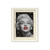 China Marilyn Monroe Portrait And Flowers & Birds 3D Lenticular Image 30 x 40cm Frame Art Prints factory