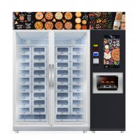 Quality Pizza Cooling Locker Vending Machine With Microwave Micron smart vending for sale