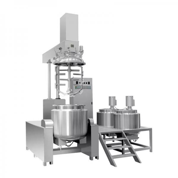 Quality Stable 7.5KW Vacuum Emulsifier Homogenizer Mixer For Cosmetics for sale