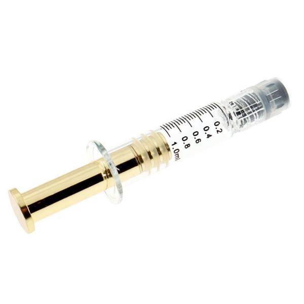 Quality Medical Grade 1ml Luer Lock Glass Syringe Metal Plunger for sale