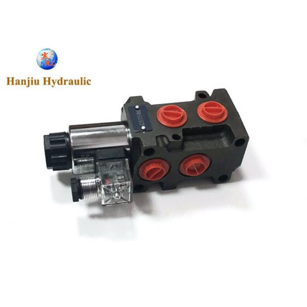 Quality 6 Port Hydraulic Control Valve 13gpm BSP Oil Threads DVS6 Solenoid Directional for sale