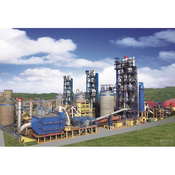 Quality 1000tpd Rotary Kiln Cement production line for sale