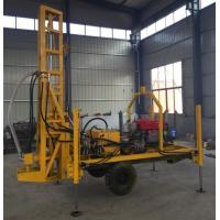 Quality 90r/Min 18.5kw Well Drilling Machine Trailer Mounted for sale