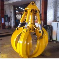 China Excavator Hydraulic Orange Peel Grab 360 Degree Rotation 18ton 25ton factory