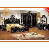 China discount online fitted fine contemporary walnut black buy antique black melamine arabic style bedroom furniture set factory