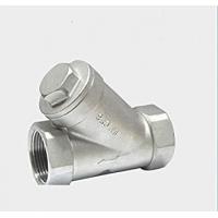 China 3/4 WYE Strainer Mesh Filter Valve 800# SS316 CF8m Stainless Steel Y Strainer factory