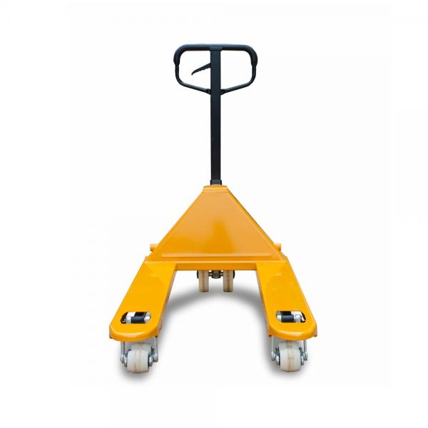 Quality 68kg 550x1220mm Pu Wheel Manual Hydraulic Hand Pallet Truck Jack for sale