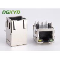 China 100 base cat5 RJ45 Shielded Connector rj45 female jack with signal filter factory customized factory