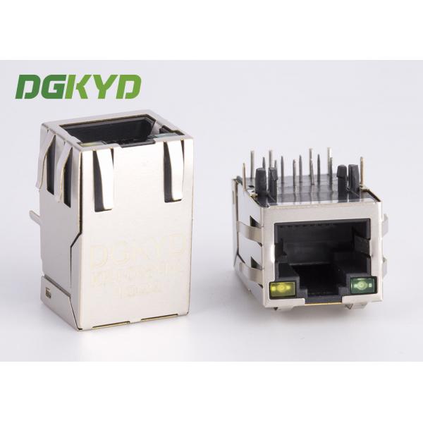 Quality 100 base cat5 RJ45 Shielded Connector rj45 female jack with signal filter factory customized for sale