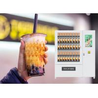 China OEM Bubble Milk Tea Vending Machine With 22 Inch LCD factory