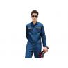 China Polyester / Cotton Long Sleeves Industrial Work Uniforms Jackets Square Collar factory