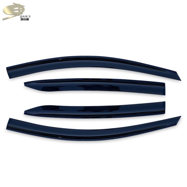 Car Window Visor 3M Tape Auto Rain Guards , Car Window Guards For