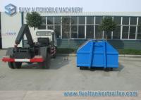 China Dongfeng 2 Axle 5 Ton Hook Lift Garbage Truck Refuse Waste Collection Truck factory
