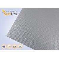 China Heat Retardant Door PTFE Coated Fiberglass Fabric 610g Thermal Case E Glass Fiberglass factory