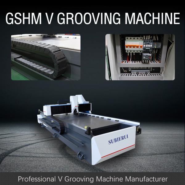 Quality 1532 Hydraulic V Grooving Machine For Metal Stainless Steel Process for sale
