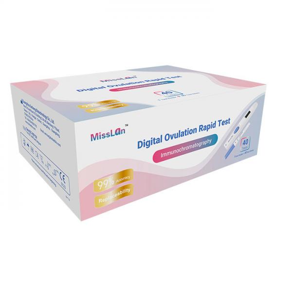 Quality Misslan Digital Ovulation Rapid Test For Females,More Than 99% Accurate 40T Rapid Test Kit for sale
