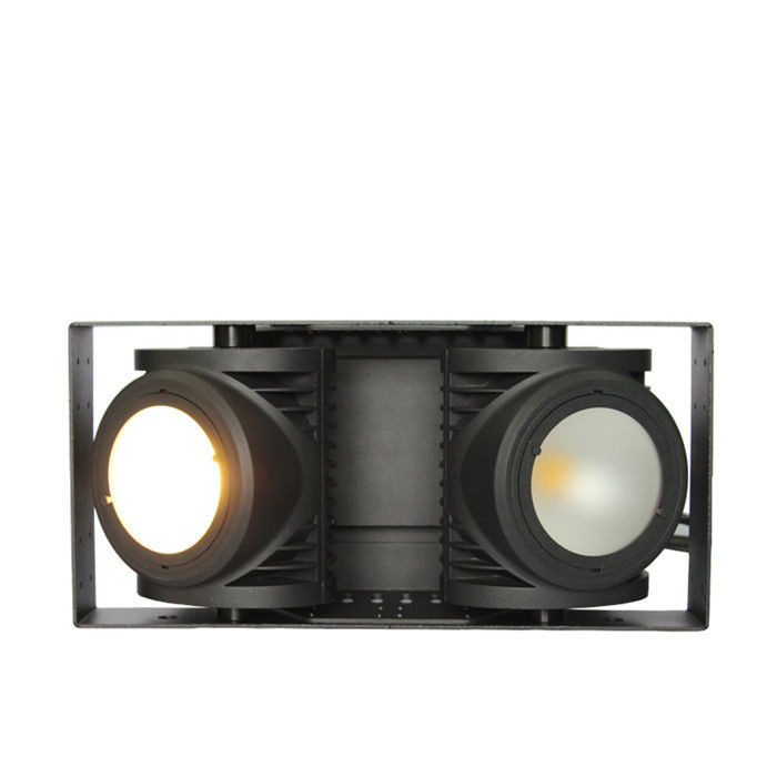 China Audience Studio Led Blinder Light DMX512 Control Weather Proof IP65 2*100W Warm/Cold White Color for sale