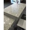 China Pre cut quartz stone vanity top Eased Edge Water Absorption < 1.0% factory