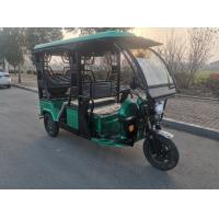 China 1000W Passenger Electric Cargo Tricycle / Three Wheel Electric Tricycle With Roof factory
