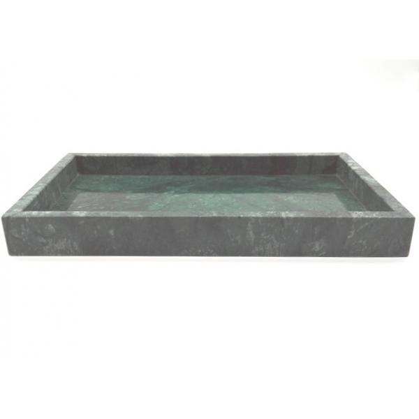Quality Green Food Serving Tray High Durability Stable Performance 28cm x 16cm for sale