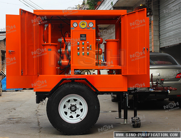 Quality Mobile Centrifuge Transformer Oil Filtration Machine T Tank For Better Dehydration for sale