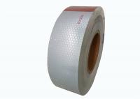 China Trailer Dot C2 Reflective Tape Self Adhesive , Dot C2 Conspicuity Tape White Red factory
