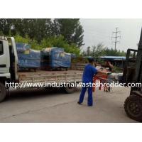 China Industrial Waste Plastic Film Shredder Alloy Steel Blade For Jeans Scrap factory